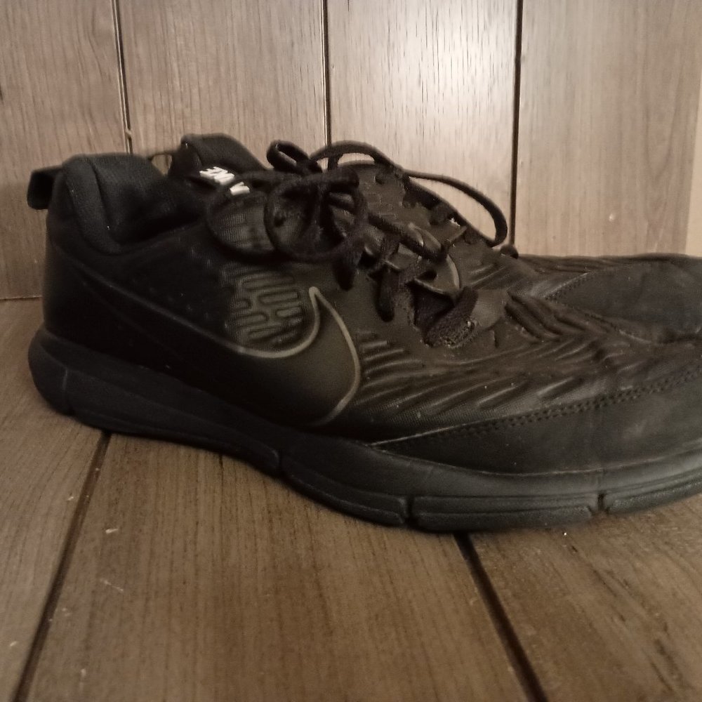 Nike Explorer 2 Men Spineless Golf Shoes Black Size 9.5 849957-001 Lace Up